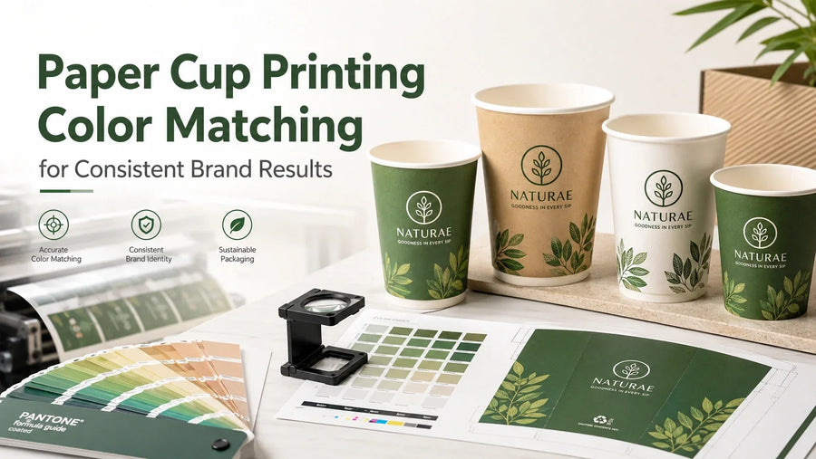 Paper Cup Printing Color Matching for Consistent Brand Results