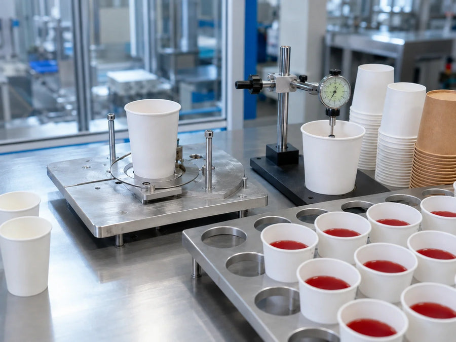 Paper Cup Leak Testing: Side Seam, Bottom Knurl and Rim Troubleshooting