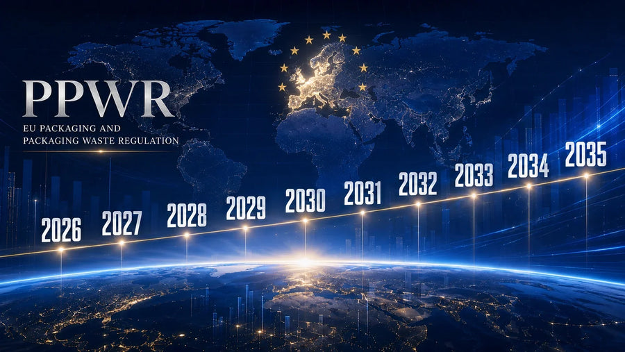 PPWR Timeline for Paper Food Packaging: Key Dates from 2026 to 2035