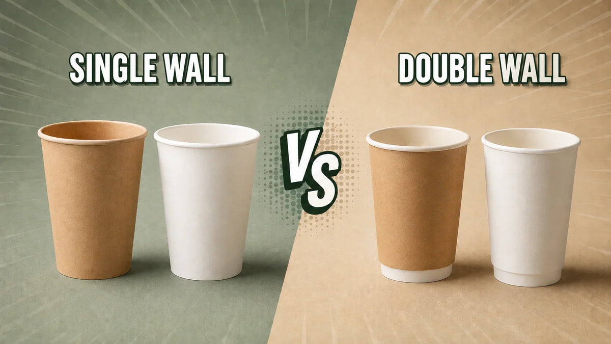 Single Wall vs Double Wall Paper Cups: Which One Should Foodservice Buyers Choose?