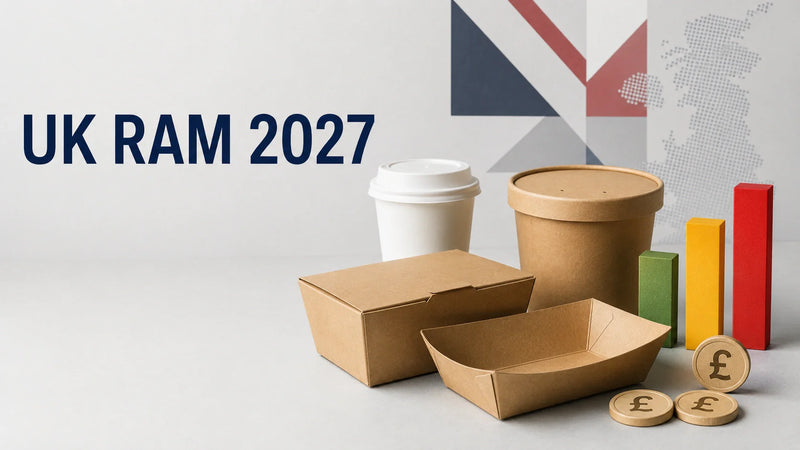 UK RAM 2027 Changes the Cost of Paper Food Packaging: A Design Checklist for Cups and Kraft Containers