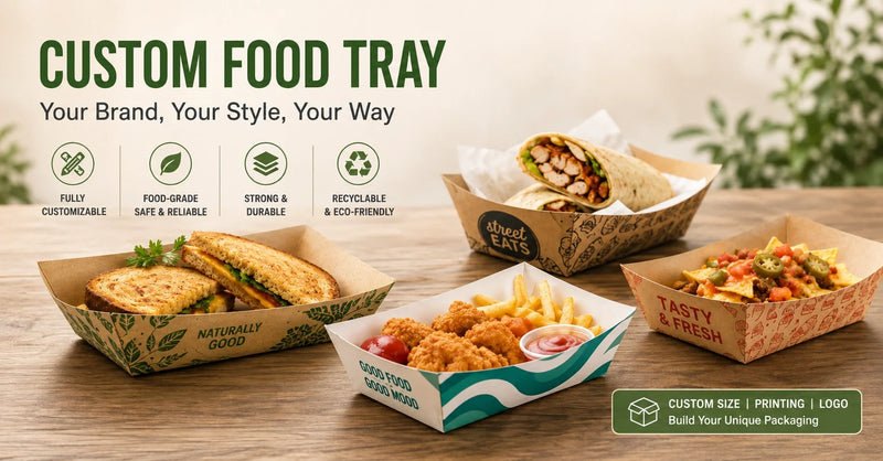 Paper Food Trays Buying Guide: Sizes, Coatings, Grease Resistance and Custom Printing