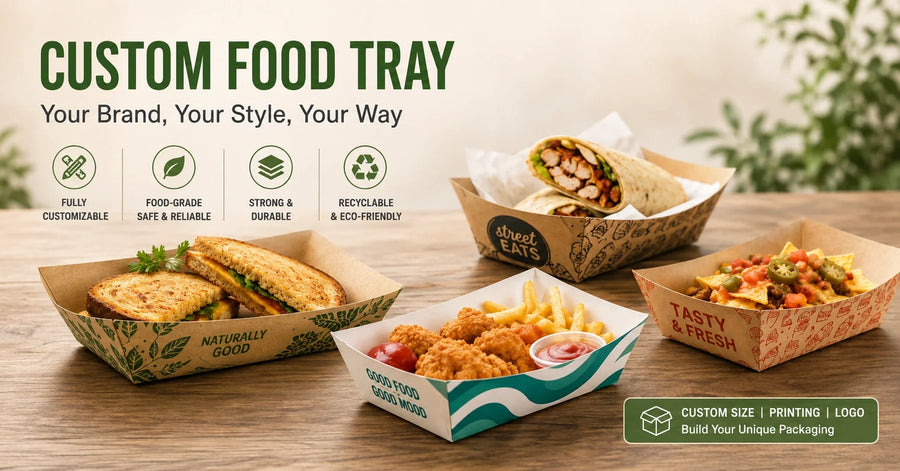 Paper Food Trays Buying Guide: Sizes, Coatings, Grease Resistance and Custom Printing