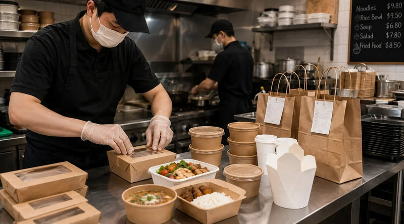 How to Choose Takeout Packaging for Noodles, Rice, Soup, Salads and Fried Food