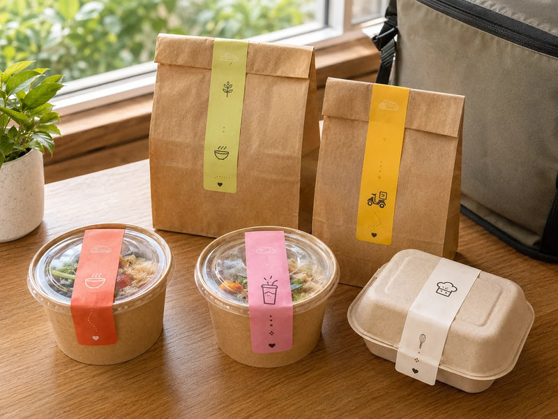 Tamper-Evident Paper Takeout Packaging: Closure Designs, Labels and Delivery Testing