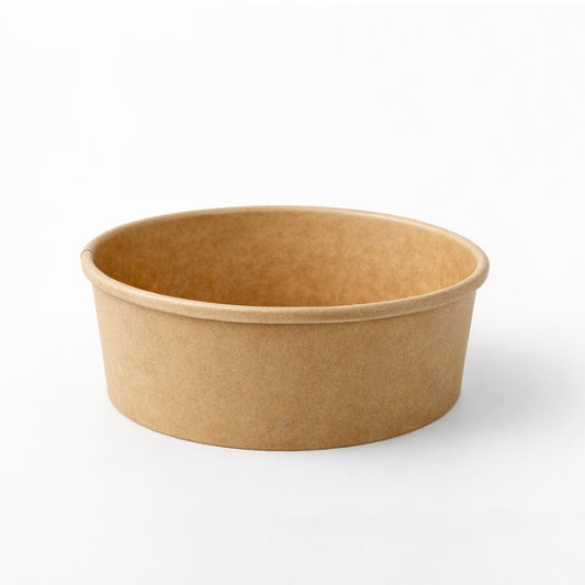 500ml Kraft Salad Bowl Ø14.8xØ12.8x4.6