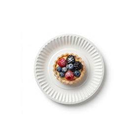 7" 9" Paper Plate  Ripple