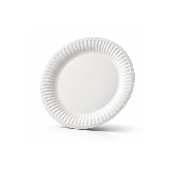 7" 9" Paper Plate  Ripple