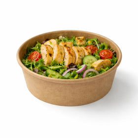 750ml Kraft Salad Bowl Ø14.8xØ12.8x6
