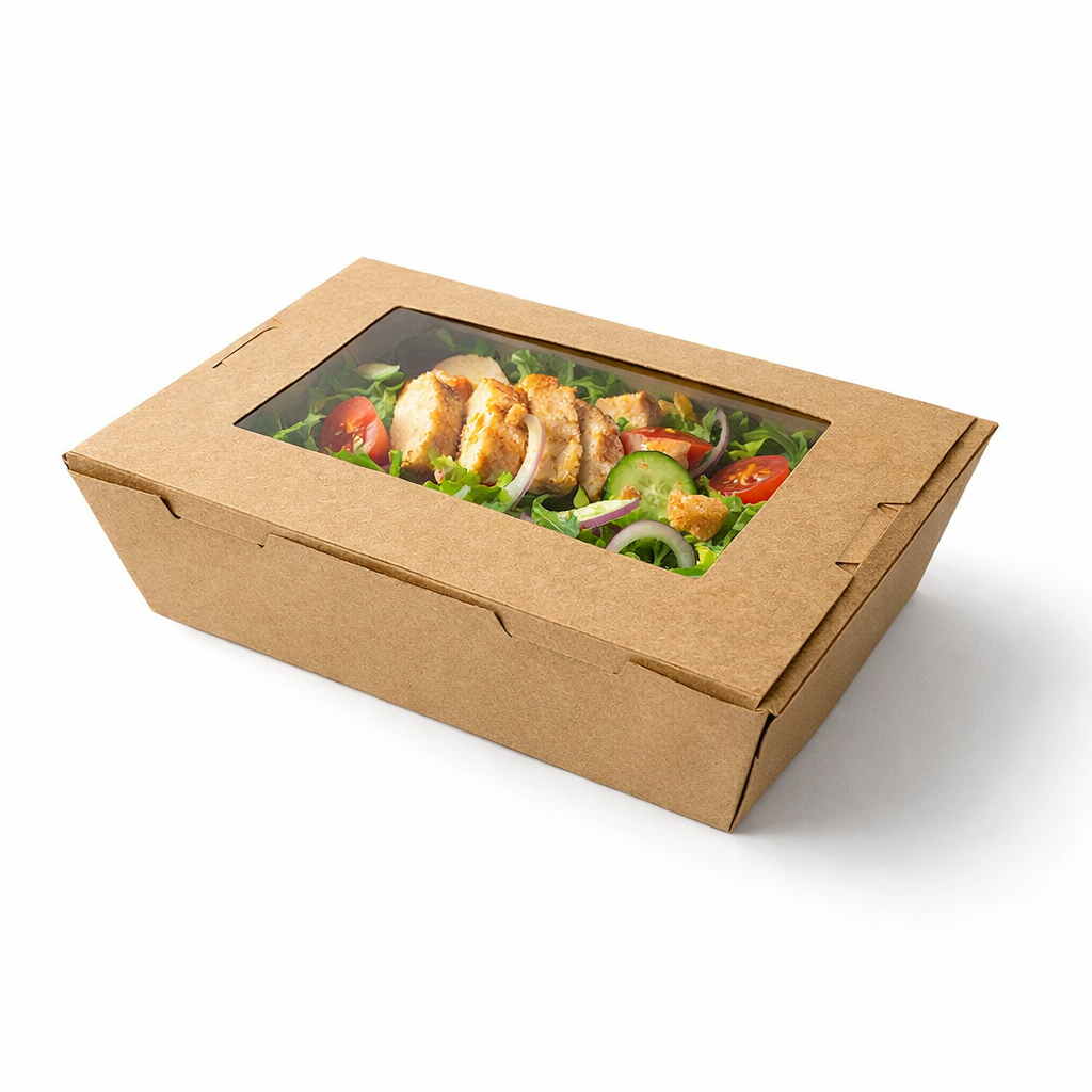 Kraft Food Boxes with Window