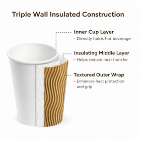 Ripple Wall Paper Cups