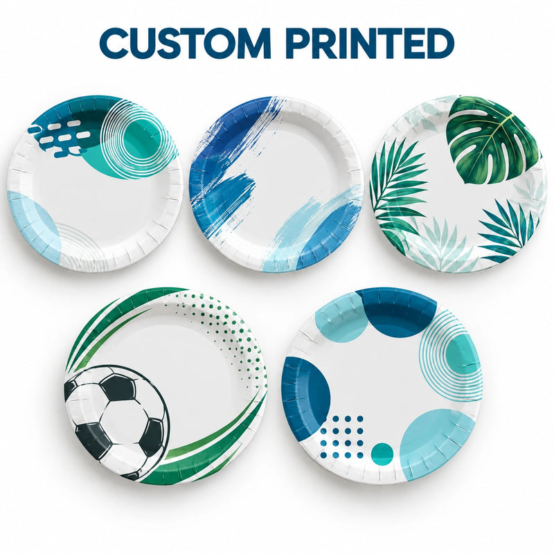 Round Paper Plates