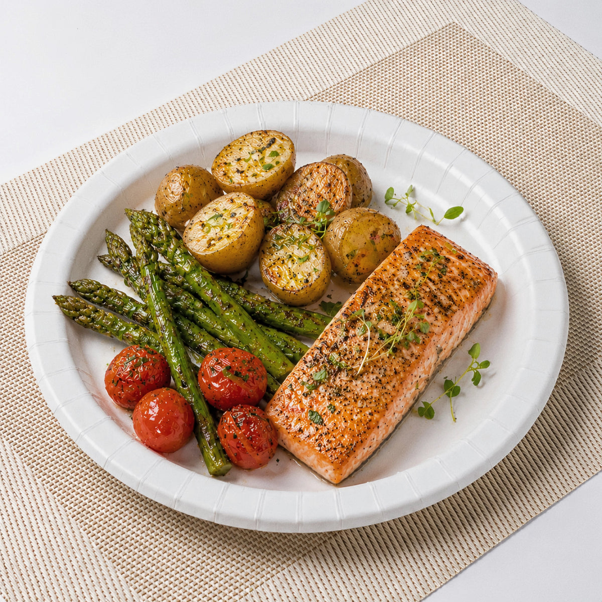 Round Paper Plates