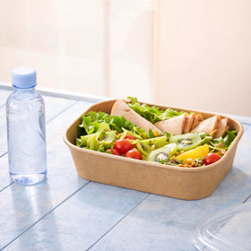 Rectangular Kraft Food Containers
