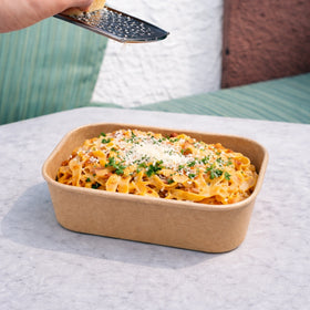 Rectangular Kraft Food Containers