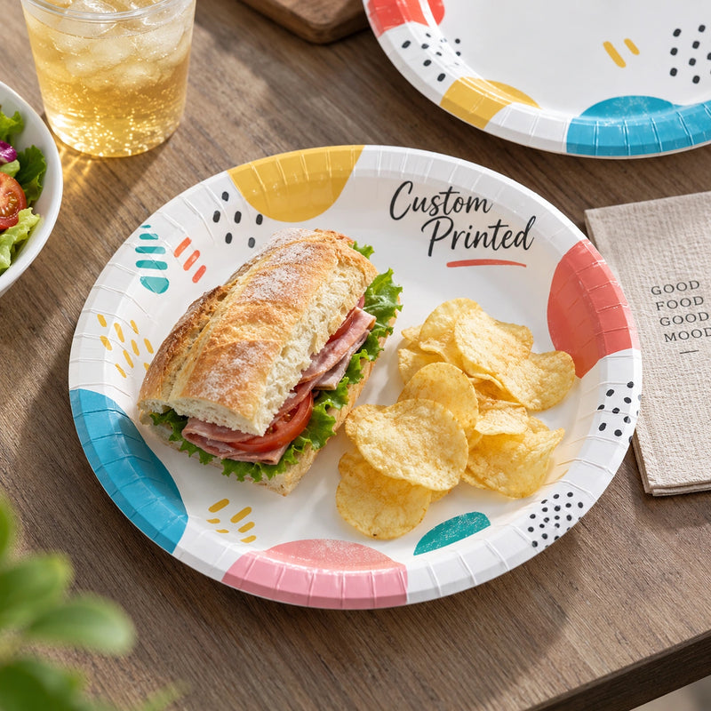 Round Paper Plates