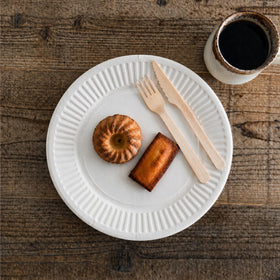 Fluted Paper Plates